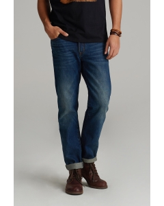 กางเกงยีนส์ผู้ชาย ขาตรง ริมแดง (Selvedge Jeans) 45th Collection