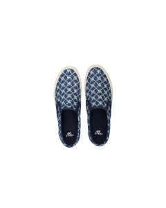 รองเท้าสลิปออน Slip on Unisex สียีนส์ฟอกเข้ม