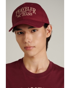 หมวกแก็ป Unisex สีแดงเลือดหมู