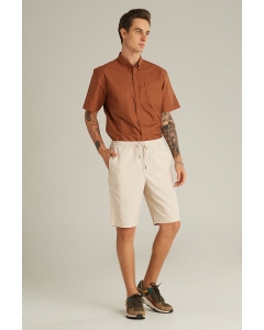 กางเกงขาสั้น เอวยางยืด