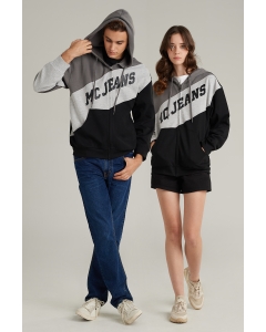 เสื้อกันหนาว ฮู้ดดี้ Unisex สีดำ
