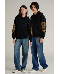 เสื้อกันหนาว ฮู้ดดี้ Unisex แขนยาว