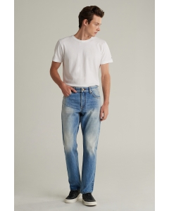 กางเกงยีนส์ผู้ชาย ทรงขากระบอกเล็ก ริมแดง (Selvedge Jeans)