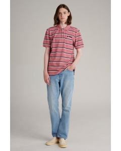 เสื้อโปโลแขนสั้นผู้ชาย สีชมพู
