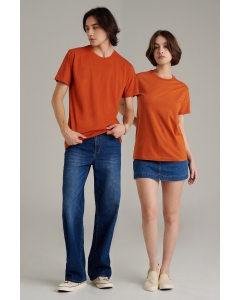เสื้อยืด Mc Basic Unisex สีส้ม