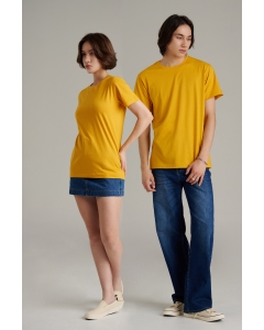 เสื้อยืด Mc Basic Unisex สีเหลือง