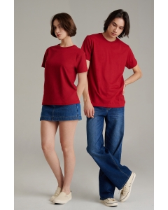 เสื้อยืด Mc Basic Unisex สีแดง