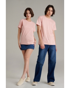เสื้อยืด Mc Basic Unisex สีชมพู