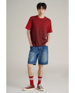 เสื้อยืดแขนสั้นผู้ชาย คอกลม