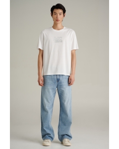 เสื้อยืดแขนสั้นผู้ชาย คอกลม