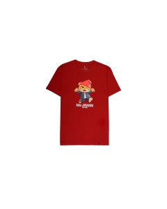 Online Exclusive เสื้อยืด Unisex คอกลมสีแดง