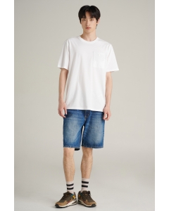 เสื้อยืดแขนสั้นผู้ชาย คอกลม