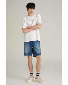 เสื้อยืดแขนสั้นผู้ชาย คอกลม (Online Exclusive)