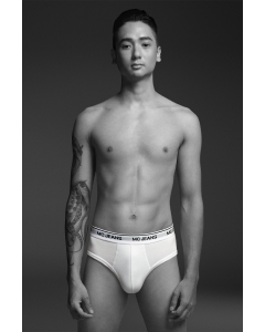 กางเกงในชาย ทรงบริ๊ฟส์ (Briefs) สีขาว