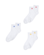 ถุงเท้า Unisex แพค 3 คู่ สีขาว (Online Exclusive)